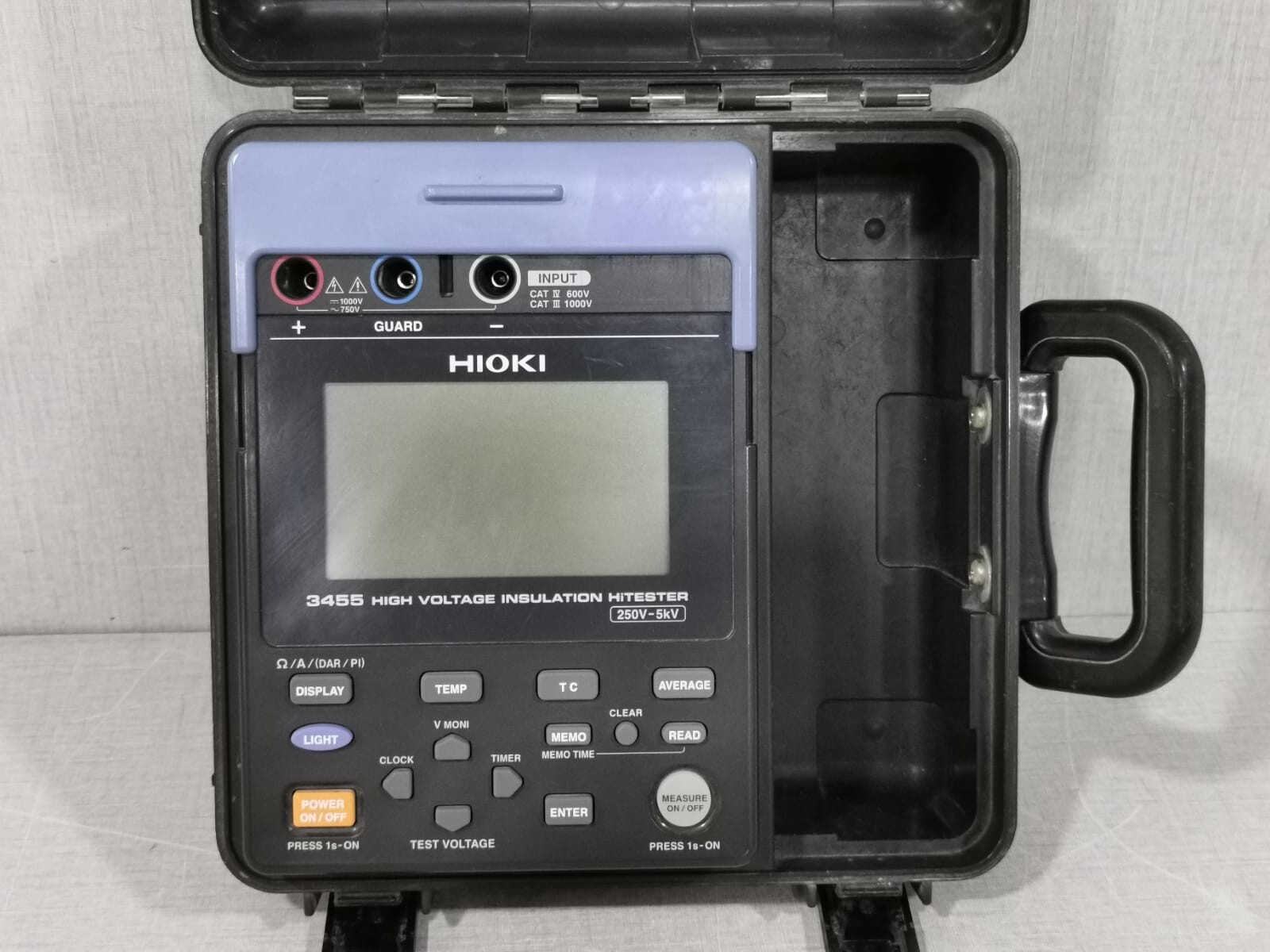GE HIOKI-3455 HIOKI 3455 High Voltage Insulation HiTester 250V-5kv 5