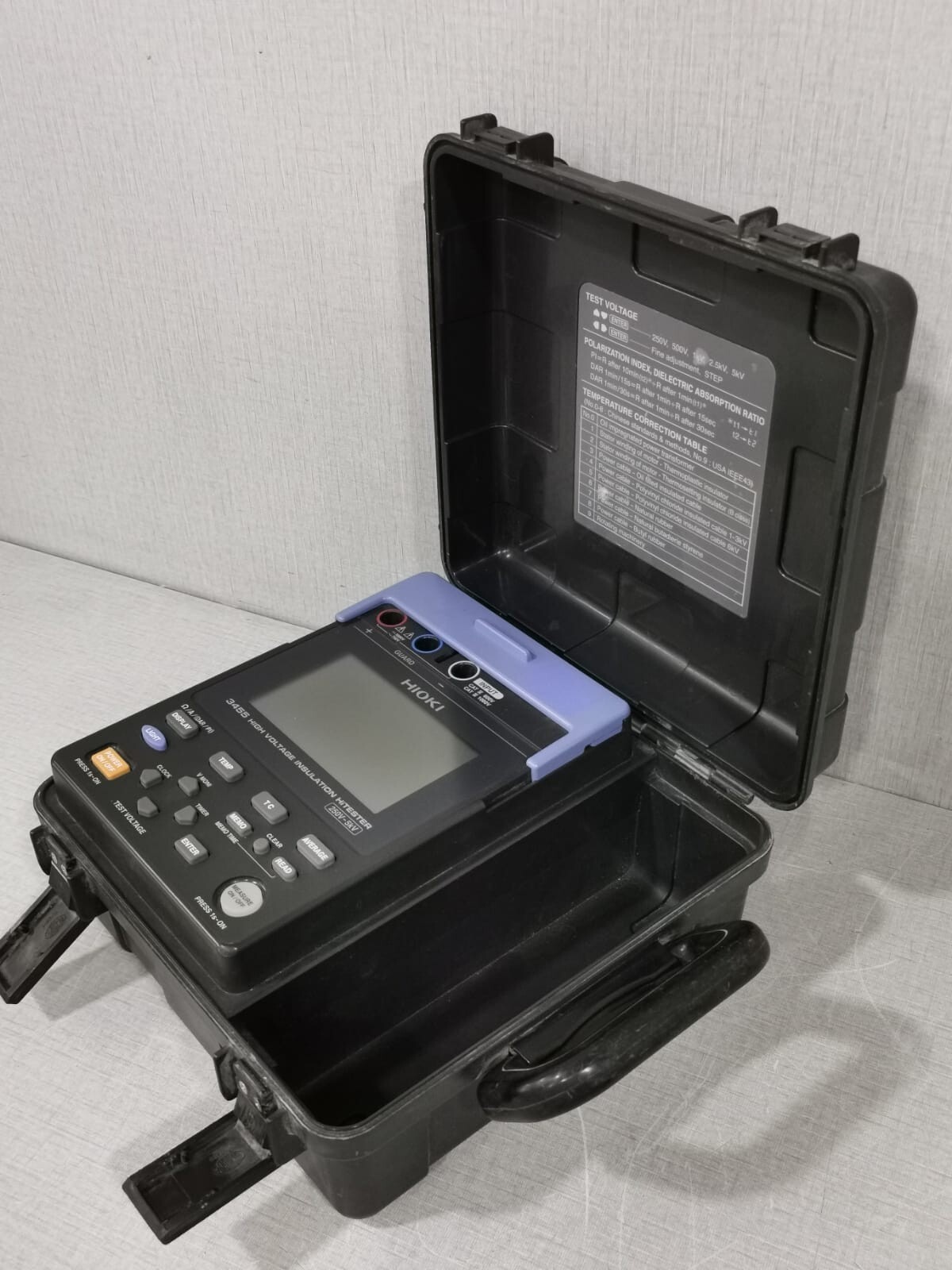 GE HIOKI-3455 HIOKI 3455 High Voltage Insulation HiTester 250V-5kv 7