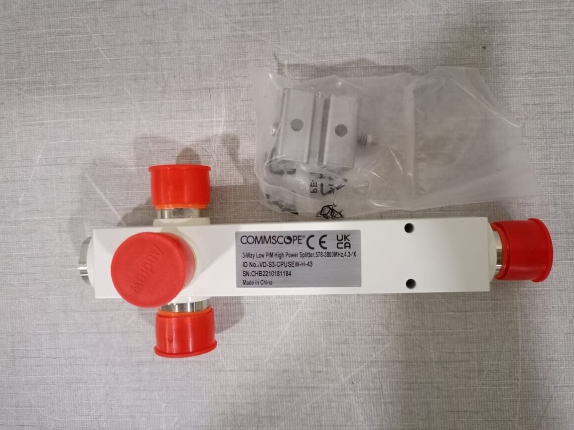 COMMSCOPE VD-S3-CPUSEW-H-43 COMMSCOPE VD-S3-CPUSEW-H-43 3-Way Low P/M High Power Splitter With Clip 4
