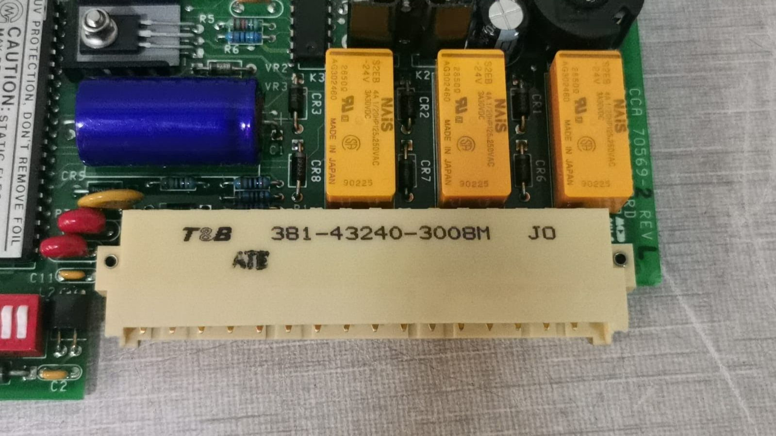 MCD Elektronik CCA-70569 MCD Elektronik CCA 70569-2 Rev. L Control Board Assy:AW70571/CCD70570 PCB Board 6