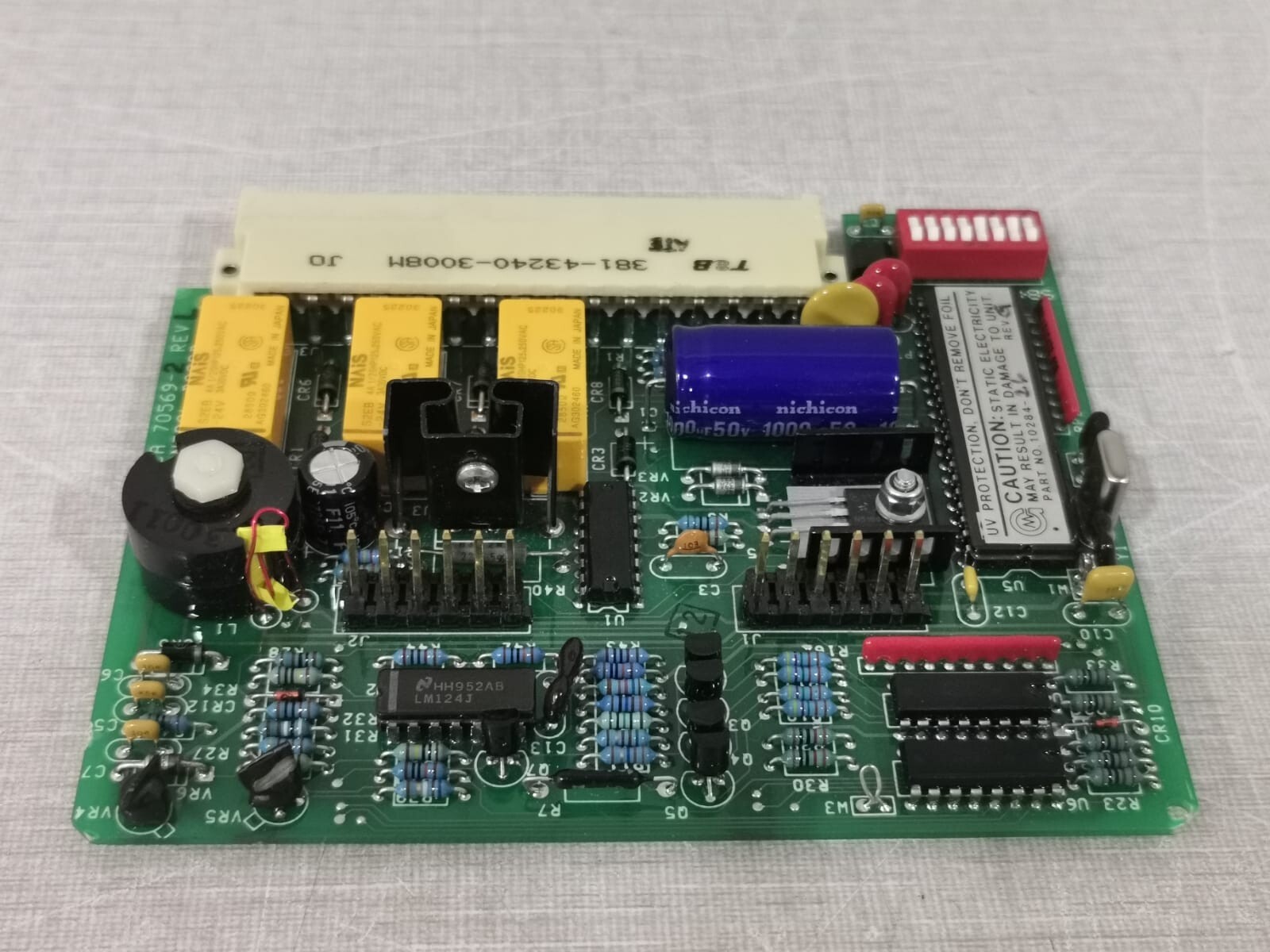 MCD Elektronik CCA-70569 MCD Elektronik CCA 70569-2 Rev. L Control Board Assy:AW70571/CCD70570 PCB Board 7