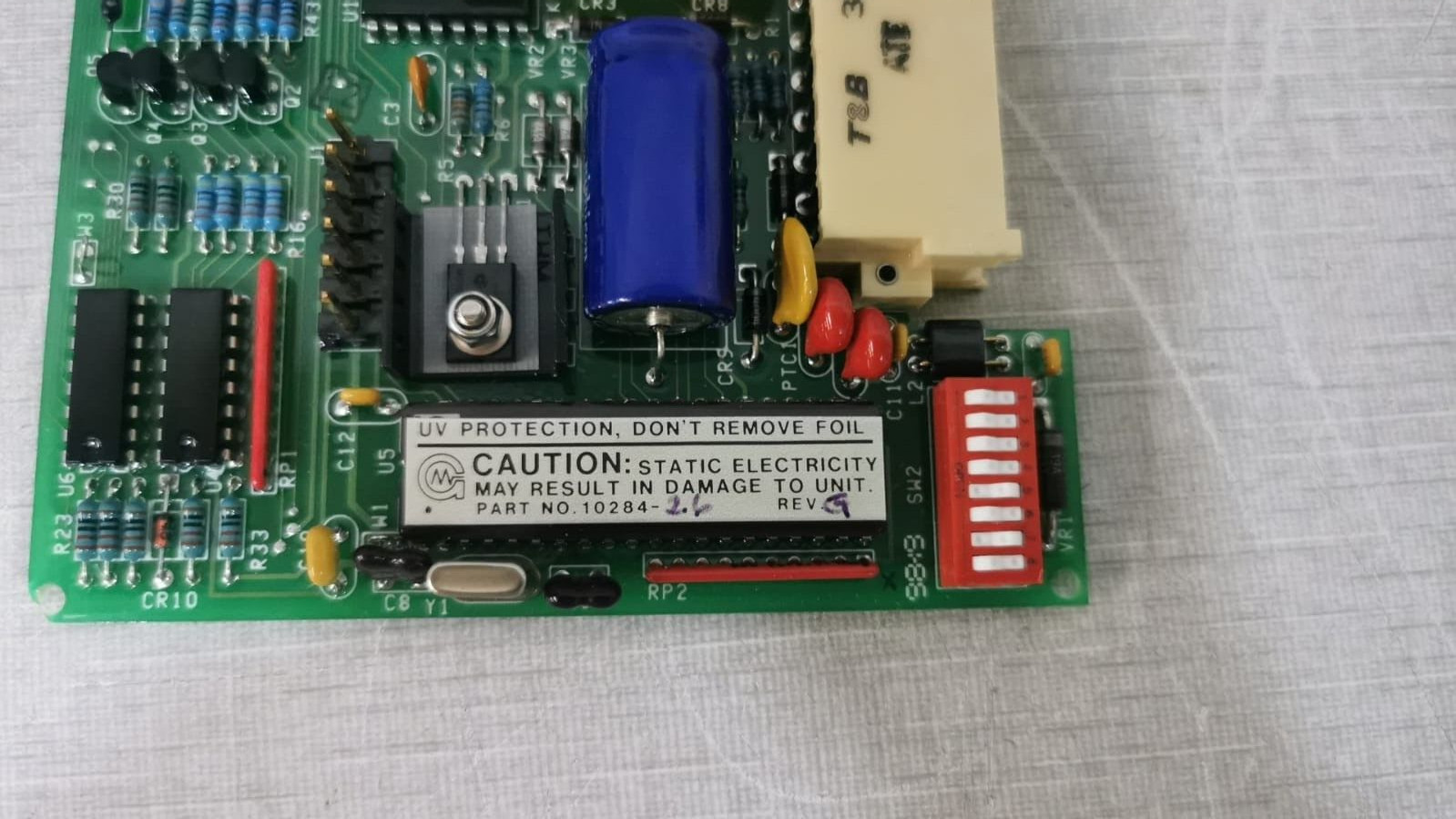 MCD Elektronik CCA-70569 MCD Elektronik CCA 70569-2 Rev. L Control Board Assy:AW70571/CCD70570 PCB Board 8