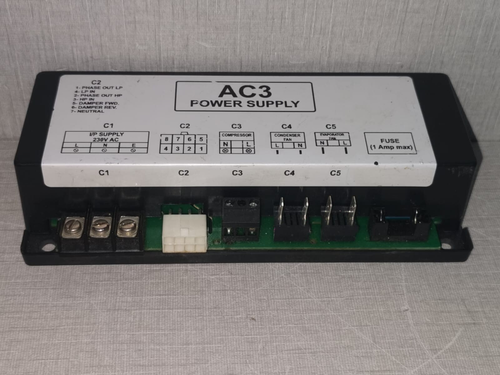 UNKNOWN AC3-POWER-SUPPLY-230VAC AC3 Power Supply 230VAC 2