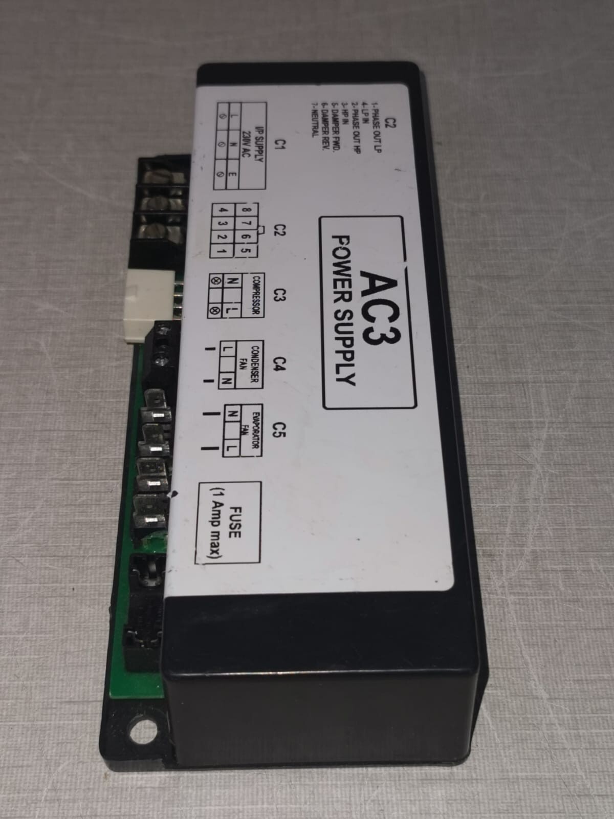 UNKNOWN AC3-POWER-SUPPLY-230VAC AC3 Power Supply 230VAC 5