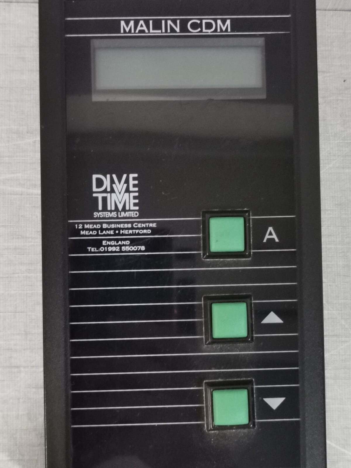 Dive Time DIVE Dive Time Malin CDM Digital Deflection Indicator 3