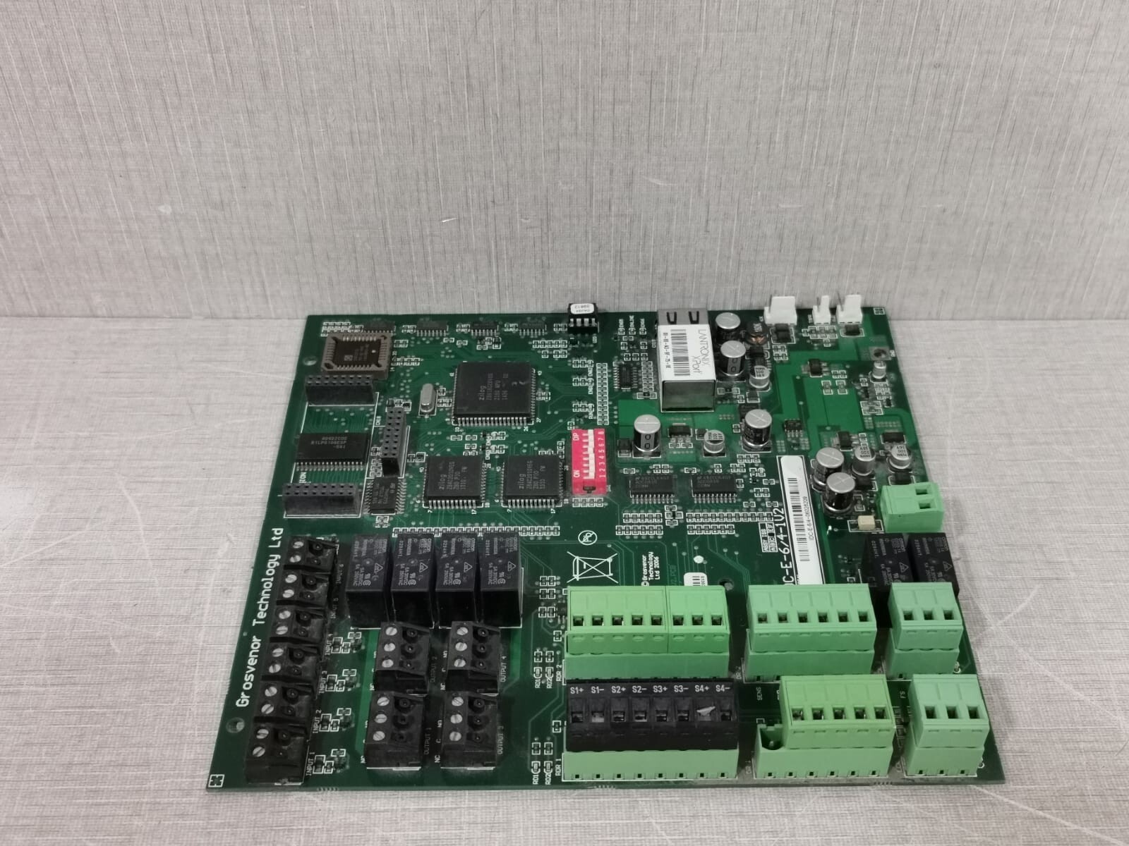 GROSVENOR TECHNOLOGY IDC-E-6/4-1V2 GROSVENOR TECHNOLOGY LTD IDC-E-6/4-1V2 DOOR CONTROLLER REPLACEMENT BOARD 4
