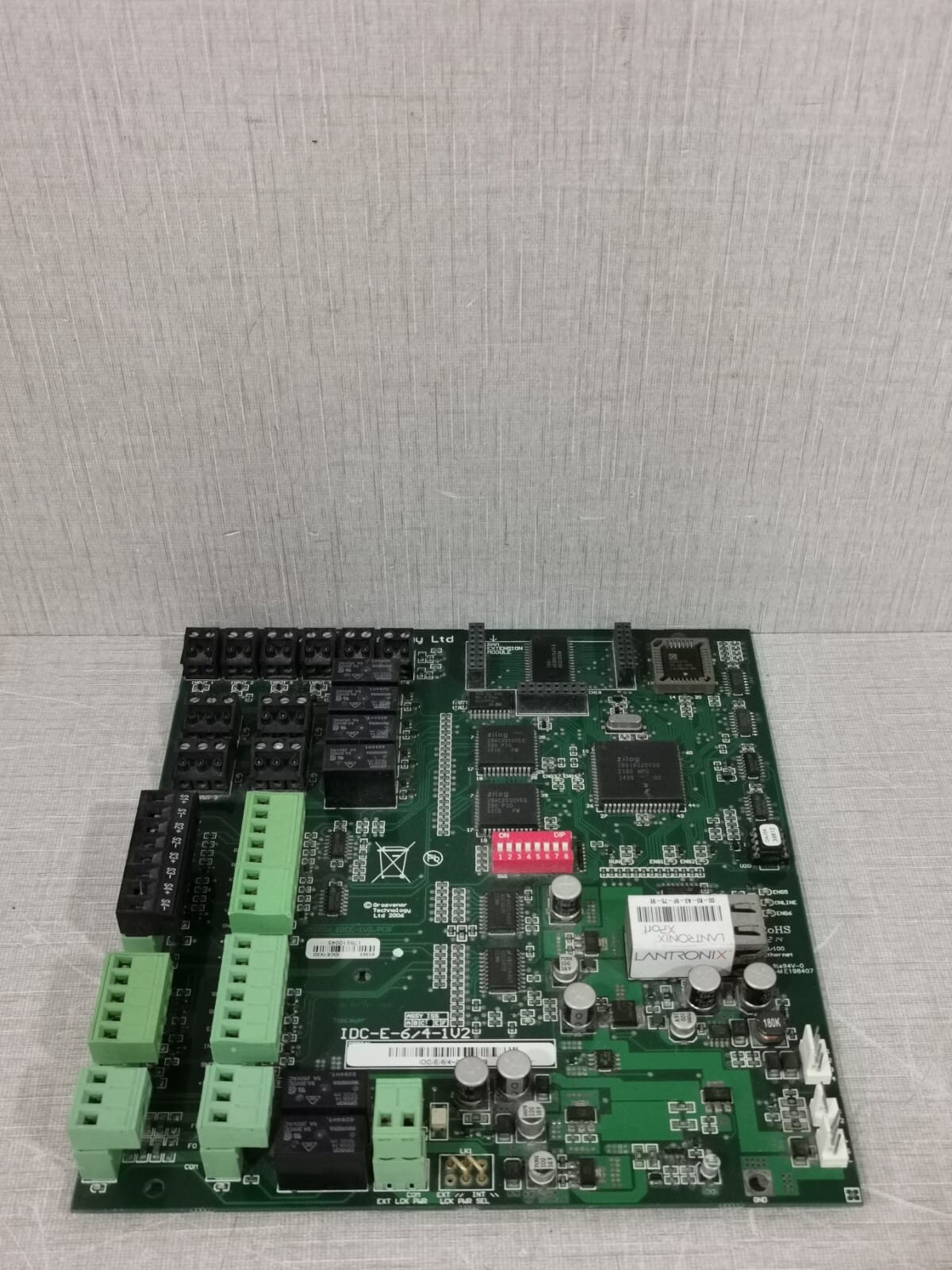 GROSVENOR TECHNOLOGY IDC-E-6/4-1V2 GROSVENOR TECHNOLOGY LTD IDC-E-6/4-1V2 DOOR CONTROLLER REPLACEMENT BOARD 5