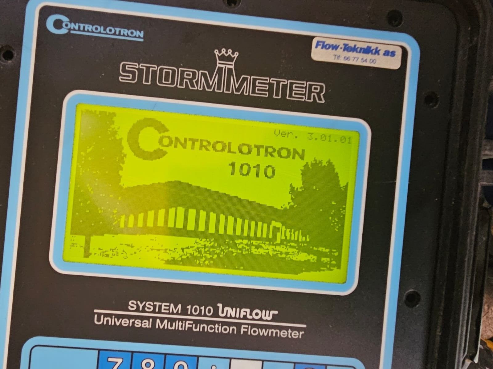 CONTROLOTRON SYSTEM1010 Controlotron StormMeter System 1010 Uniflow Universal MultiFunction FlowMeter 2