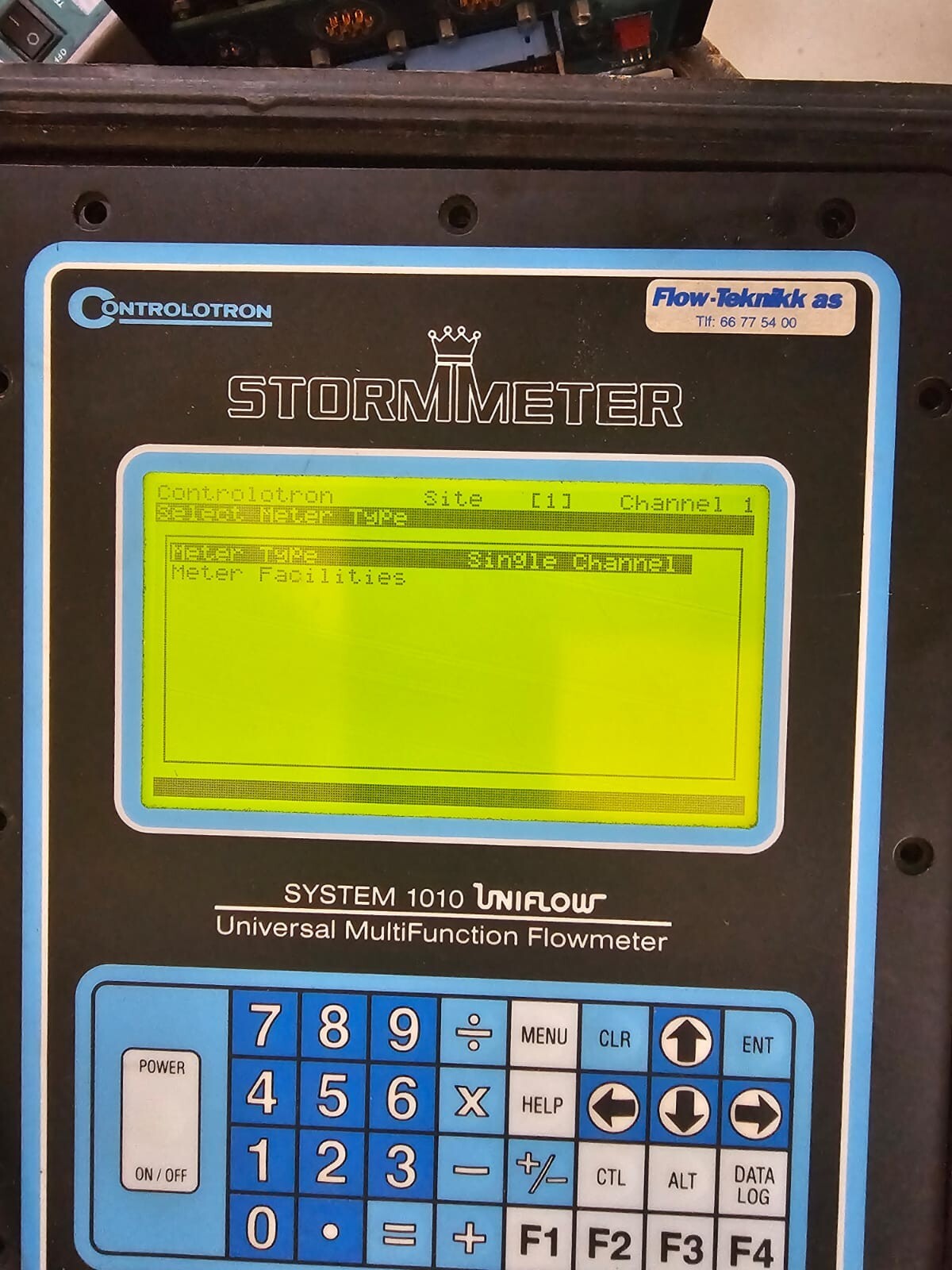 CONTROLOTRON SYSTEM1010 Controlotron StormMeter System 1010 Uniflow Universal MultiFunction FlowMeter 4