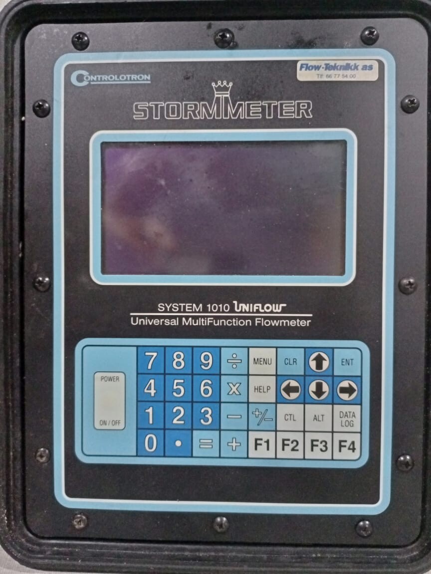 CONTROLOTRON SYSTEM1010 Controlotron StormMeter System 1010 Uniflow Universal MultiFunction FlowMeter 6