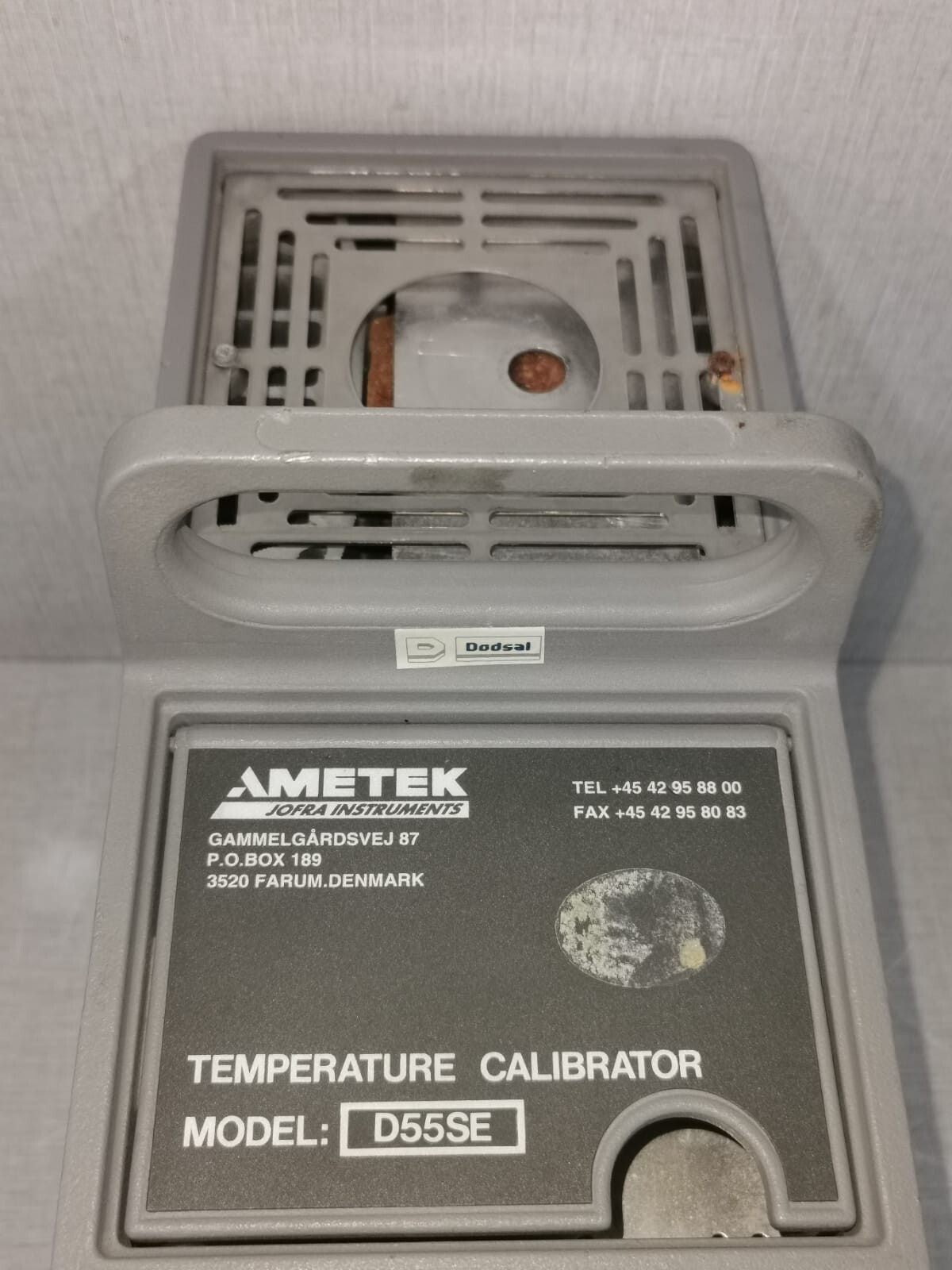 AMETEK D55SE AMETEK JOFRA D55SE TEMPERATURE CALIBRATOR 6