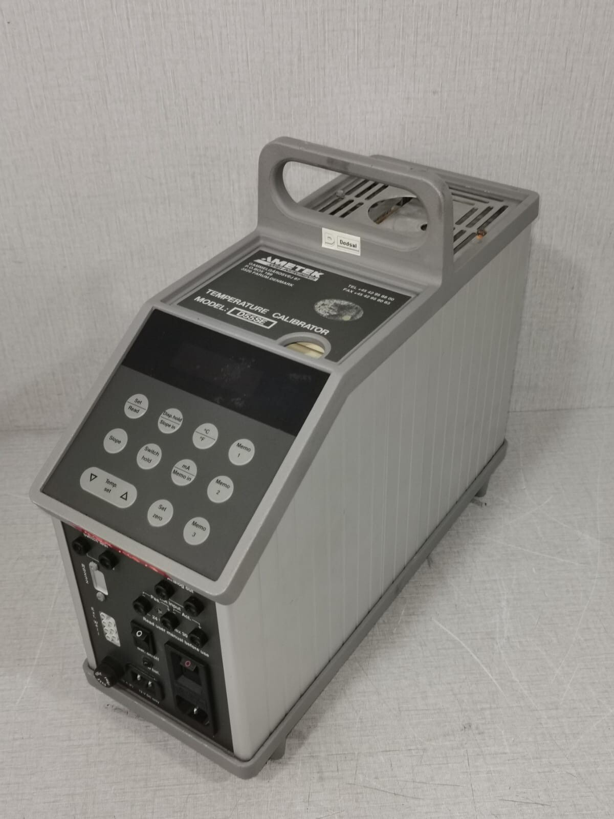 AMETEK D55SE AMETEK JOFRA D55SE TEMPERATURE CALIBRATOR 8