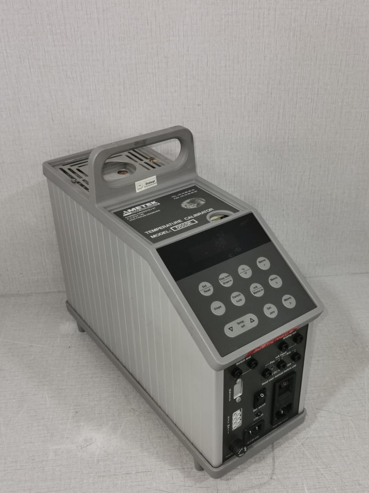 AMETEK D55SE AMETEK JOFRA D55SE TEMPERATURE CALIBRATOR 9
