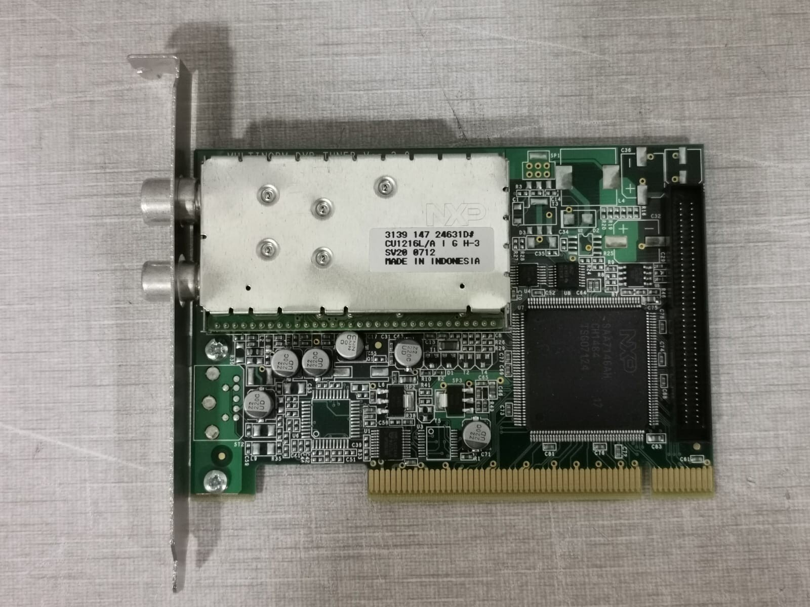 MULTINORM DVB TUNER MULTINORM DVB TUNER VER 2.0 3