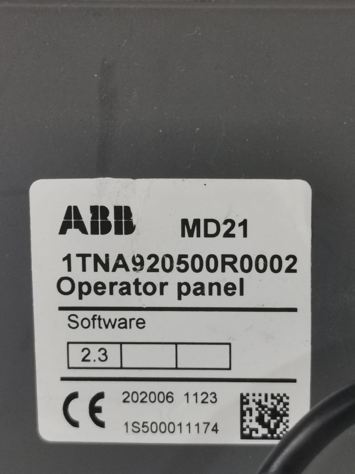 ABB ITNA920500R0002 ABB MD21 /ITNA920500R0002 OPERATOR PANEL 2