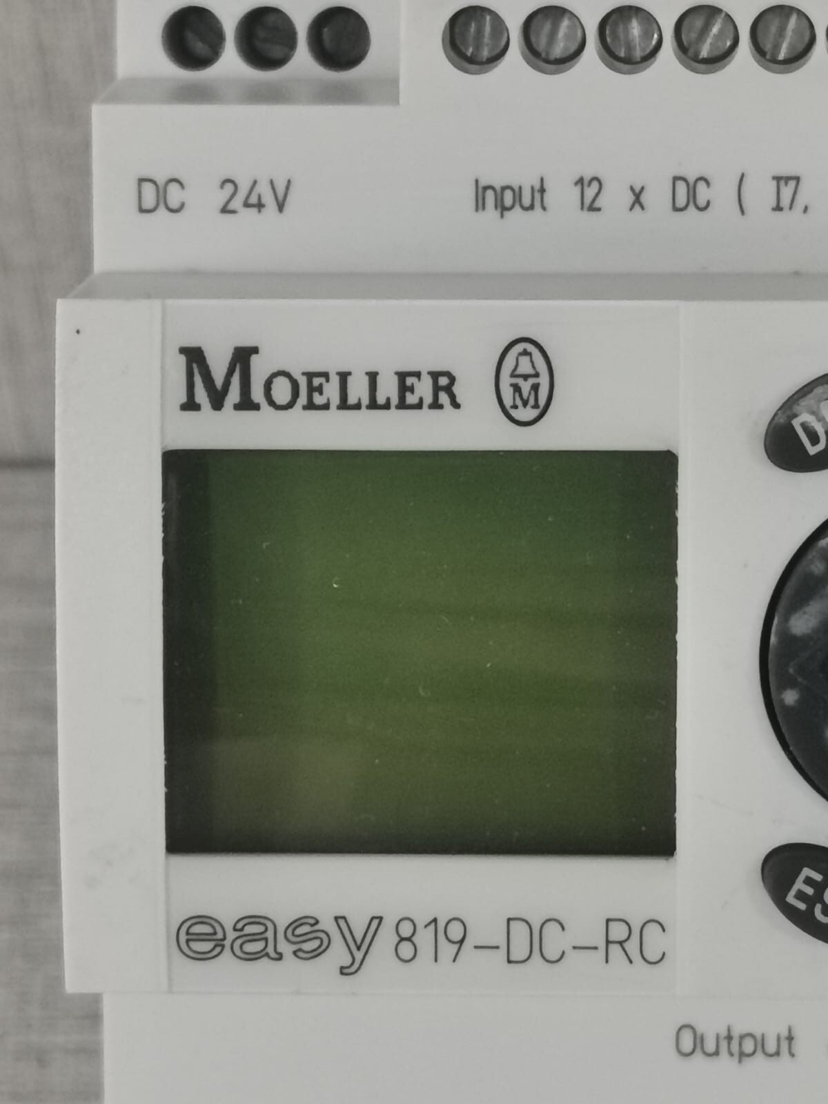 Eaton EASY-819 EATON MOELLER EASY 819-DC-RC PROGRAMMABLE RELAY 2