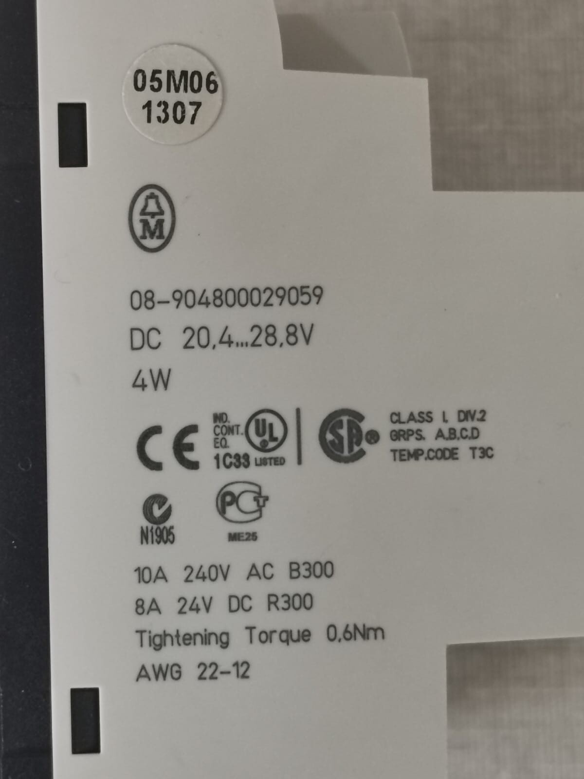 Eaton EASY-819 EATON MOELLER EASY 819-DC-RC PROGRAMMABLE RELAY 6