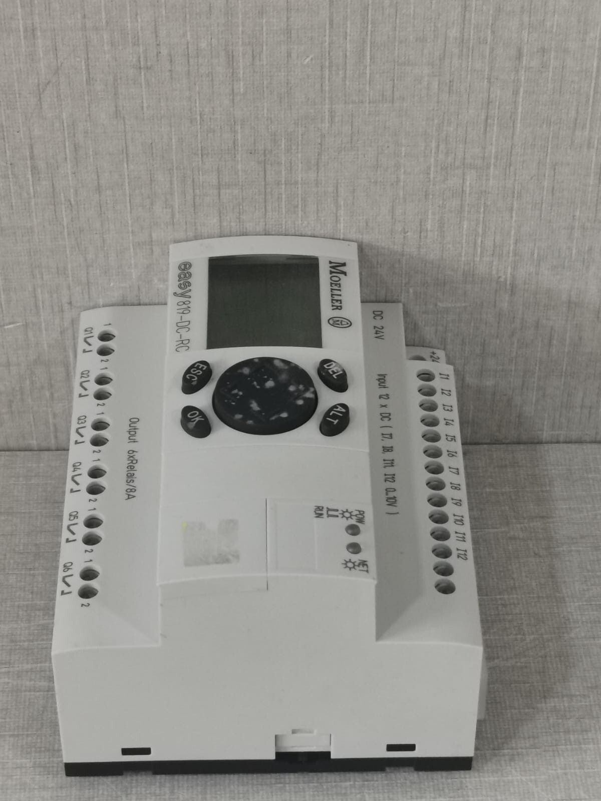 Eaton EASY-819 EATON MOELLER EASY 819-DC-RC PROGRAMMABLE RELAY 7