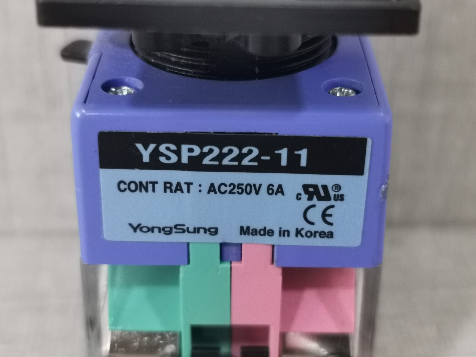 YONGSUNG YSP222-11 YONGSUNG YSP222-11 PUSH BUTTON 3