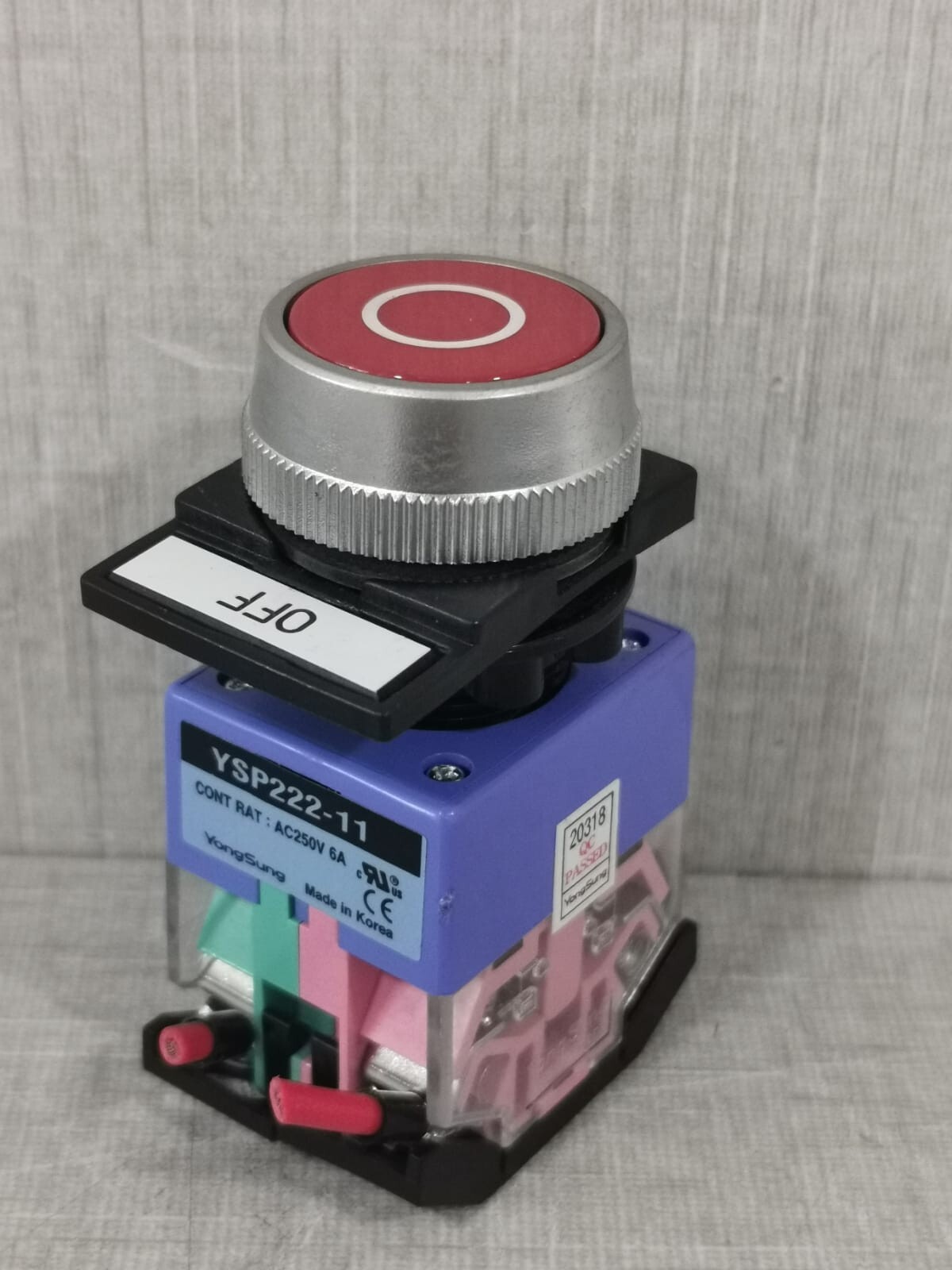 YONGSUNG YSP222-11 PUSH BUTTON