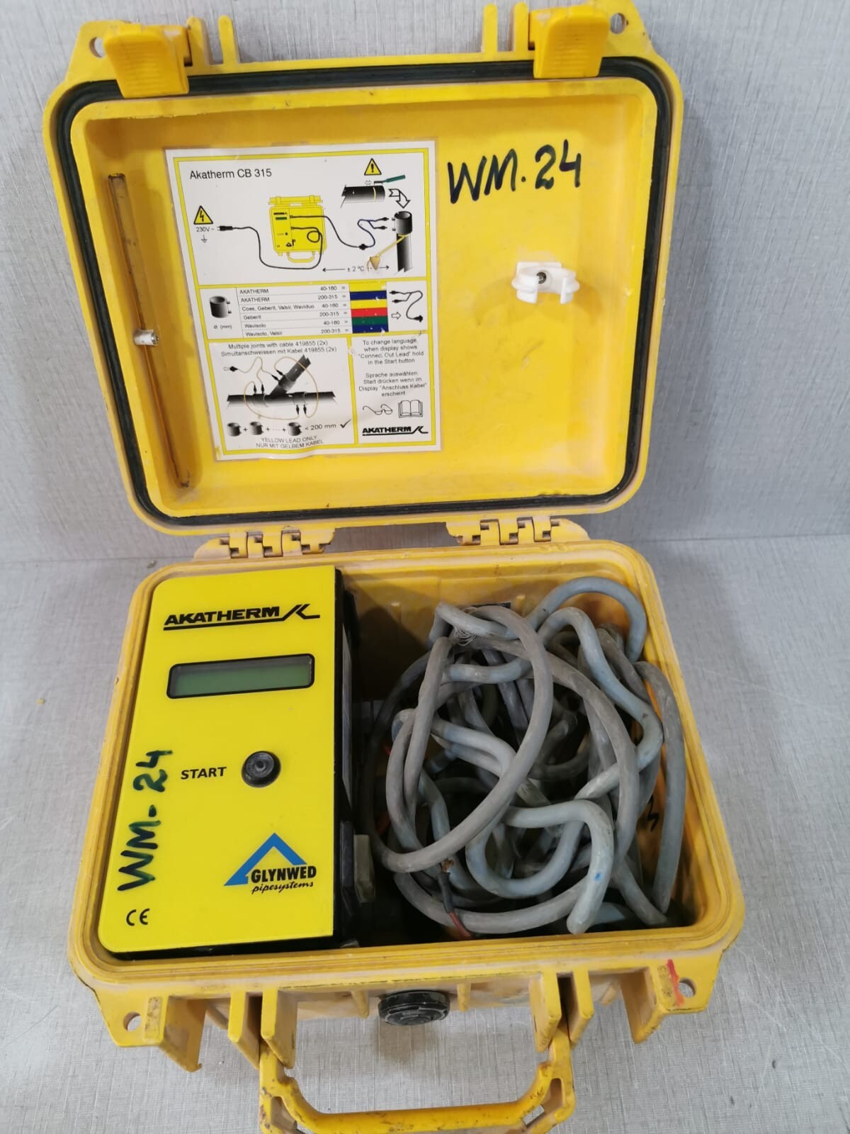 Akatherm Model CB315 Electrofusion Control Box