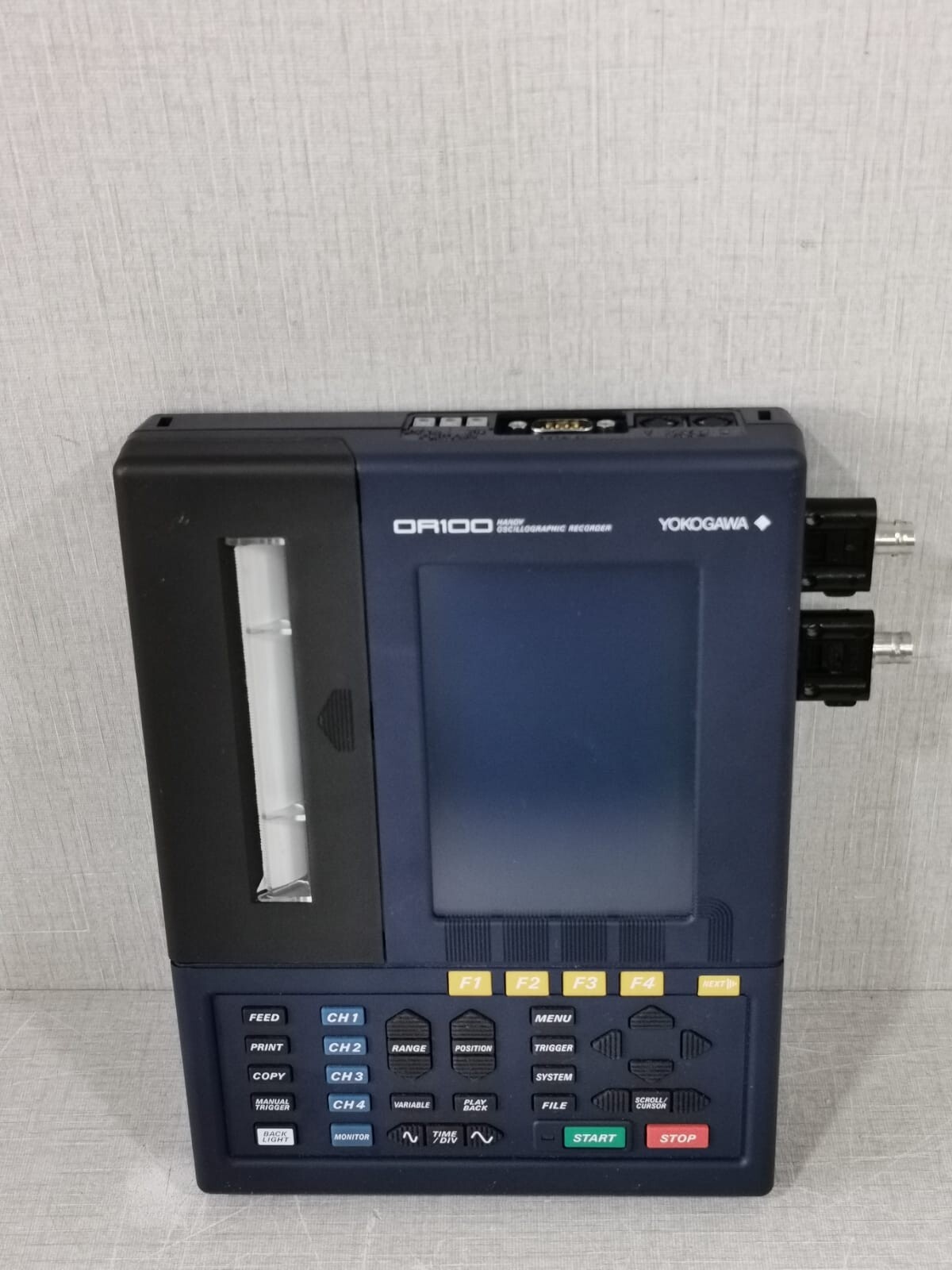 Yokogawa OR121-2 YOKOGAWA OR121-2/OR100 HANDY OSCILLOGRAPHIC RECORDER WITH BAG & ADAPTER 2
