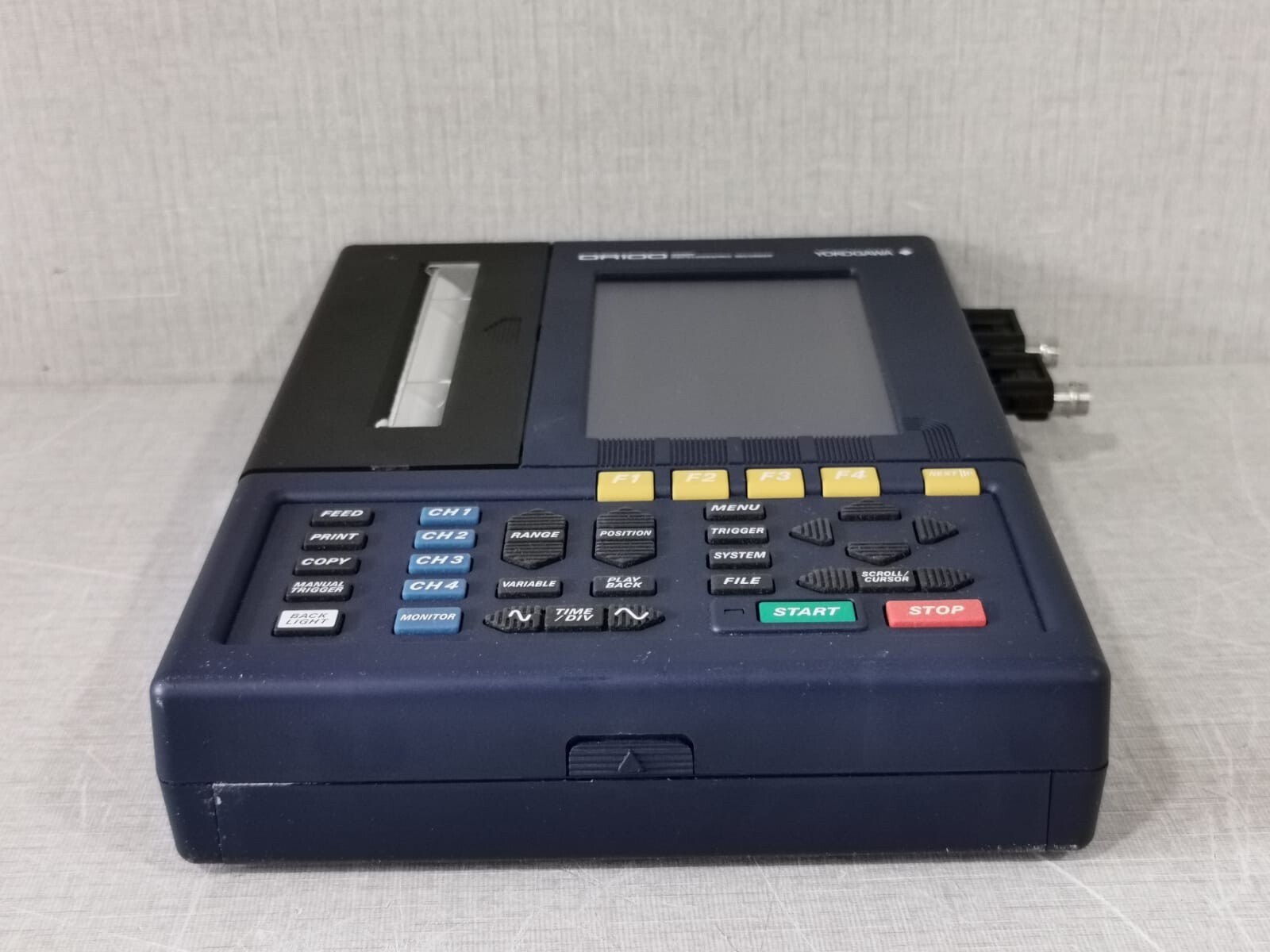Yokogawa OR121-2 YOKOGAWA OR121-2/OR100 HANDY OSCILLOGRAPHIC RECORDER WITH BAG & ADAPTER 6