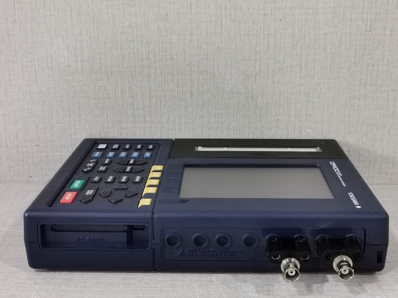 Yokogawa OR121-2 YOKOGAWA OR121-2/OR100 HANDY OSCILLOGRAPHIC RECORDER WITH BAG & ADAPTER 7