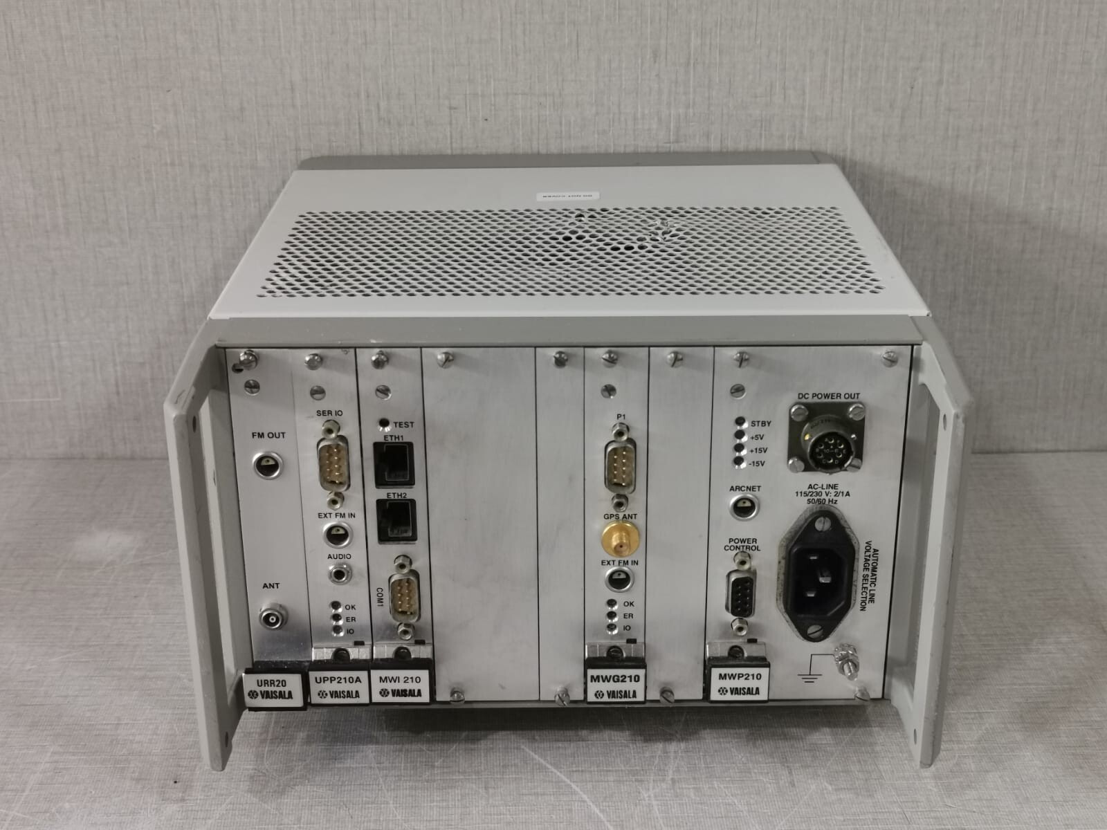 Vaisala SPS220 VAISALA SPS220 SOUNDING PROCESSING SUBSYSTEM 5