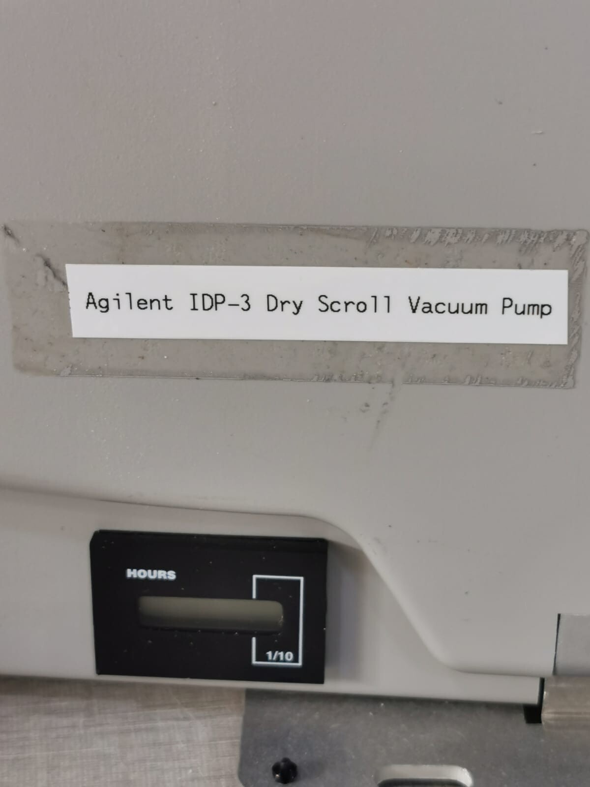 Agilent Technologies IDP-3 Agilent Technologies IDP-3 Dry Scroll Vacuum Pump 2