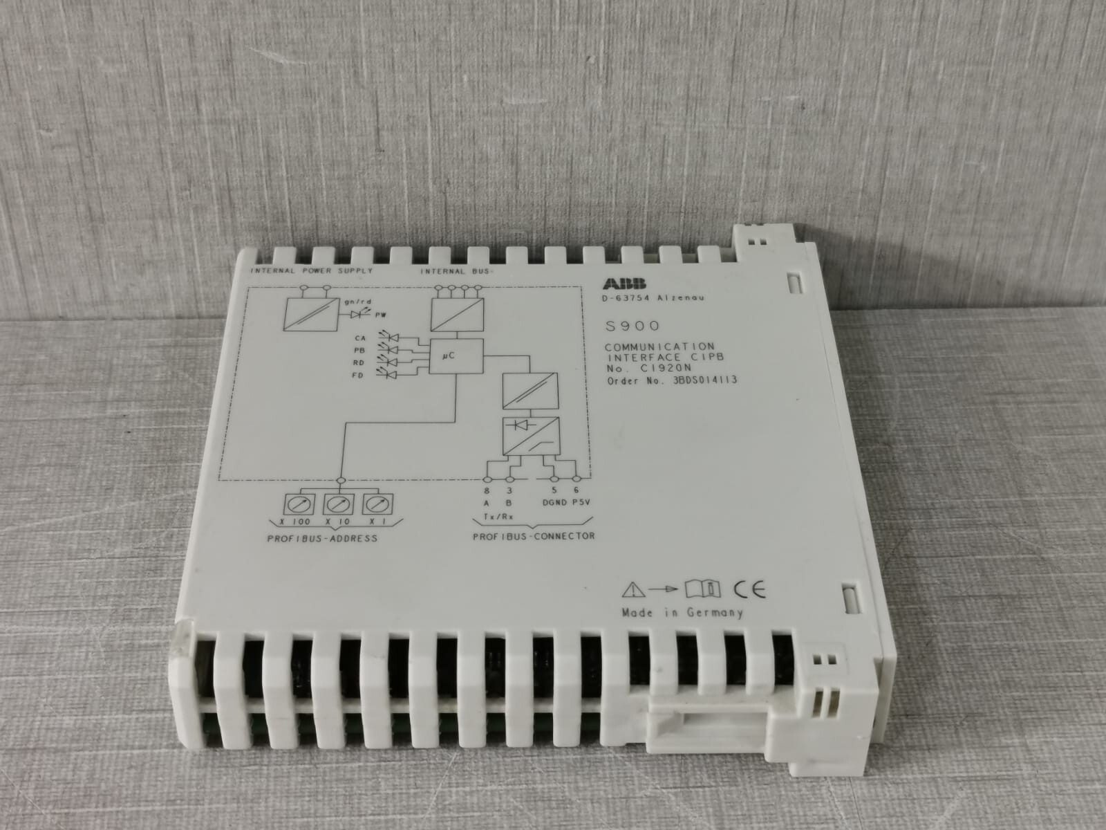 ABB CI920N ABB S900/CI920N COMMUNICATION INTERFACE CIPB 7