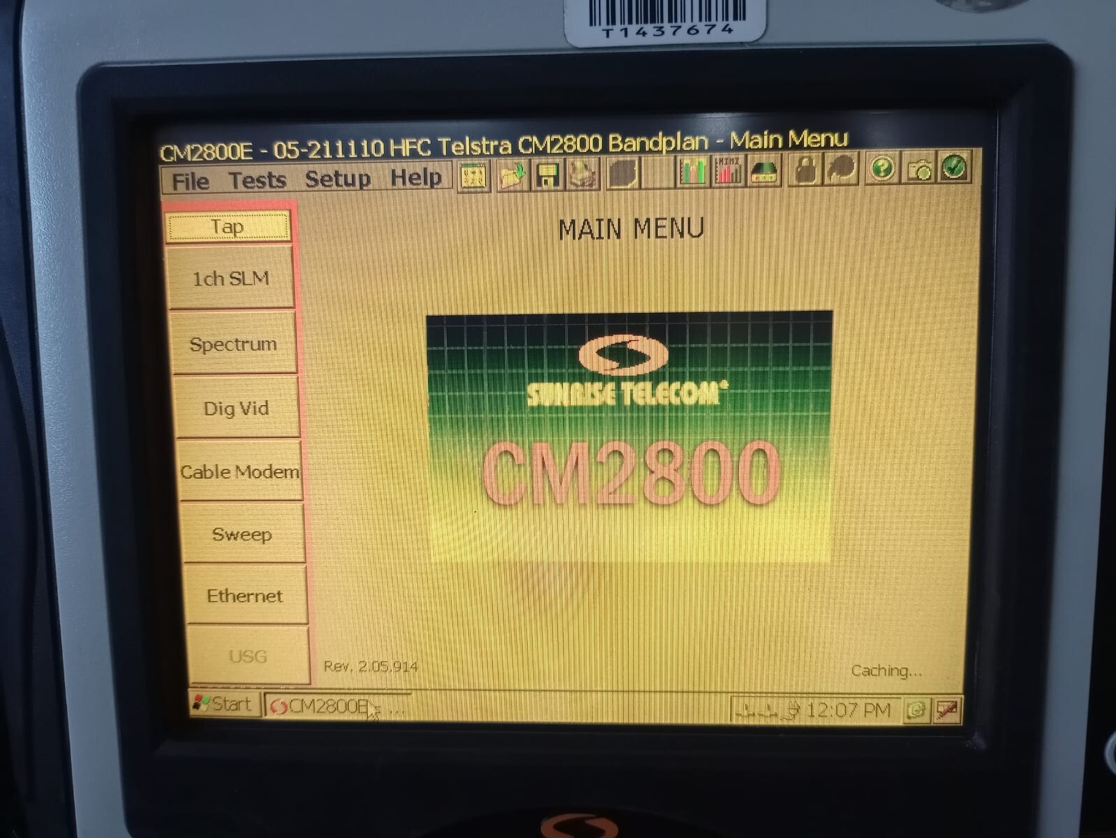 Sunrise Telecom CM2800E Sunrise Telecom CM2800E Communication Analyzers 3