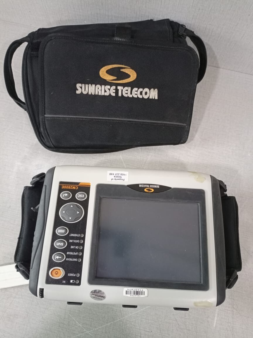 Sunrise Telecom CM2800E Sunrise Telecom CM2800E Communication Analyzers 4
