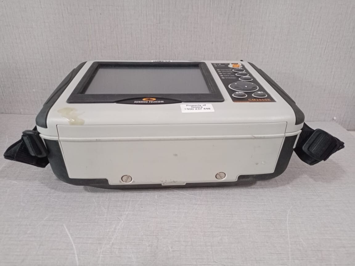 Sunrise Telecom CM2800E Sunrise Telecom CM2800E Communication Analyzers 9
