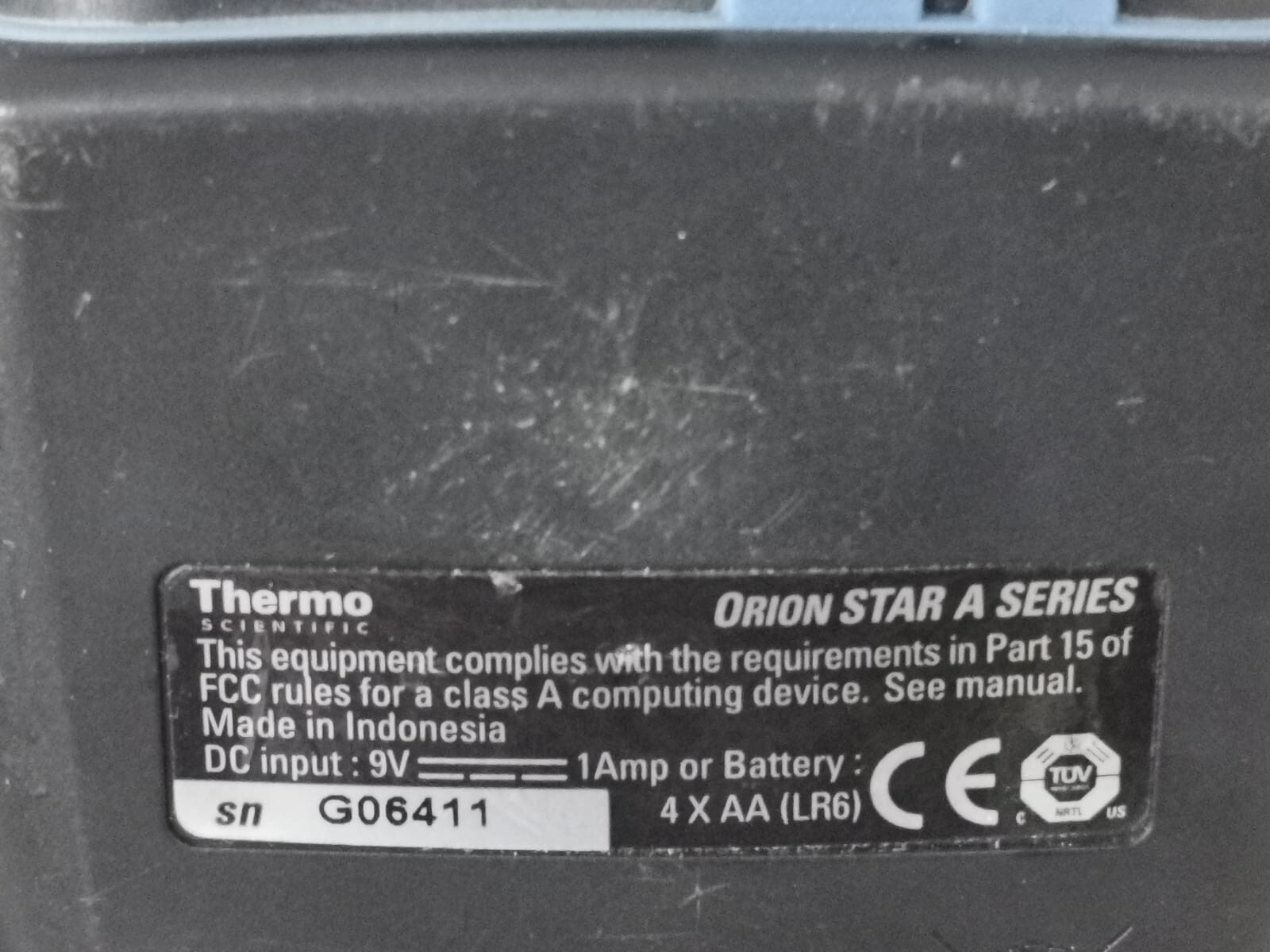 THERMO SCIENTIFIC ORION STAR A324 THERMO SCIENTIFIC ORION STAR A324 PH/ISE METER PORTABLE MULTIPARAMETER METER 3