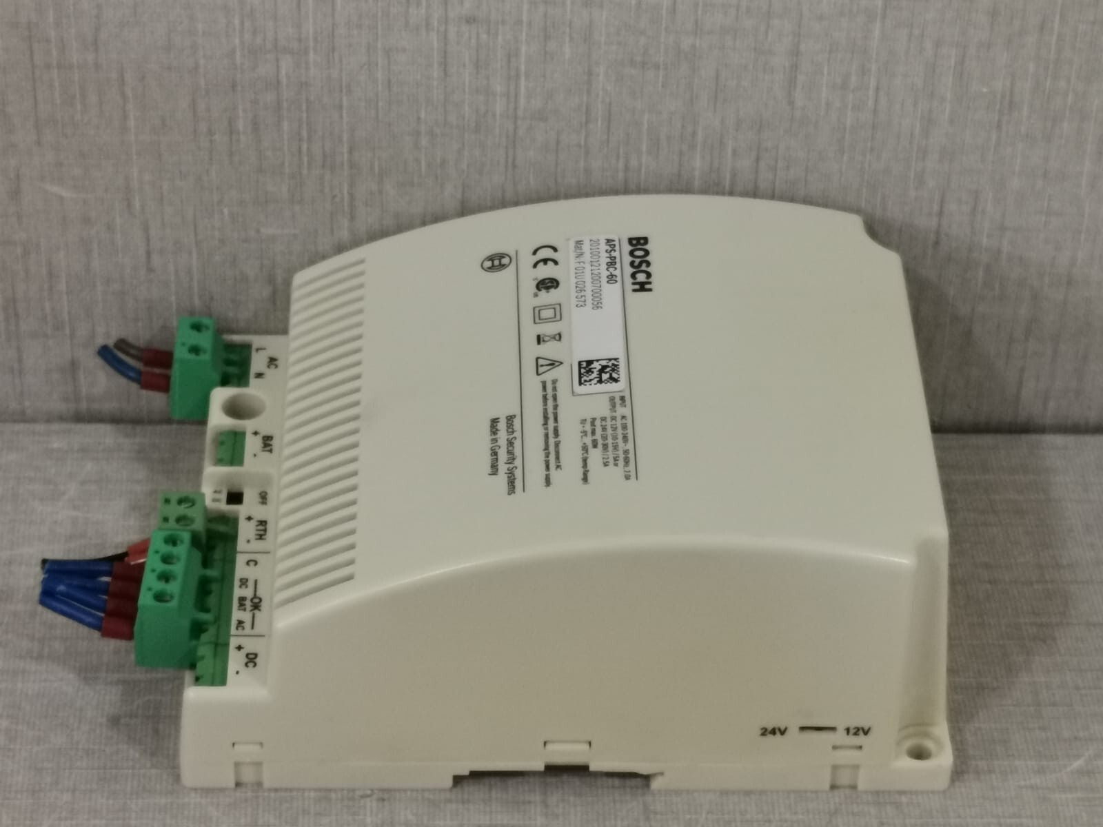 Bosch APS-PBC-60 BOSCH APS-PBC-60 POWER SUPPLY F01U026573 5