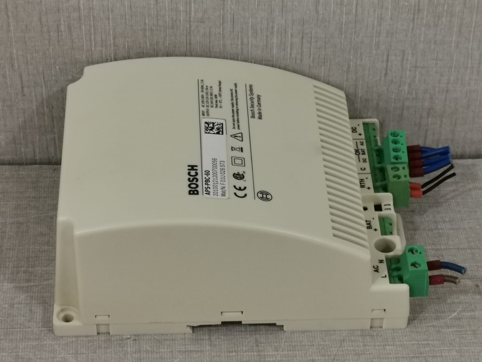 Bosch APS-PBC-60 BOSCH APS-PBC-60 POWER SUPPLY F01U026573 6