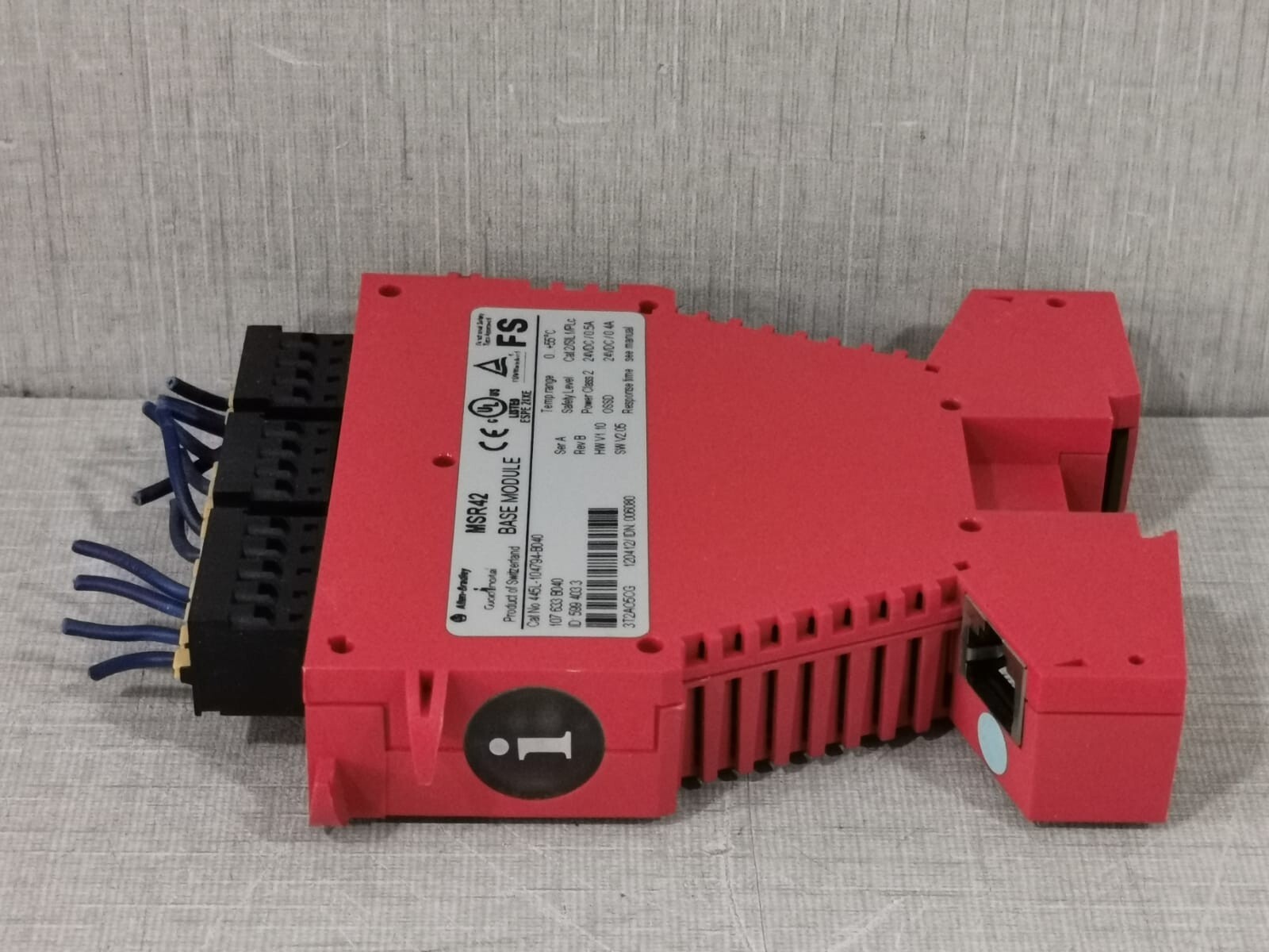Allen-Bradley 445L-104794-B040 Allen-Bradley MSR42 Base Module 445L-104794-B040 4