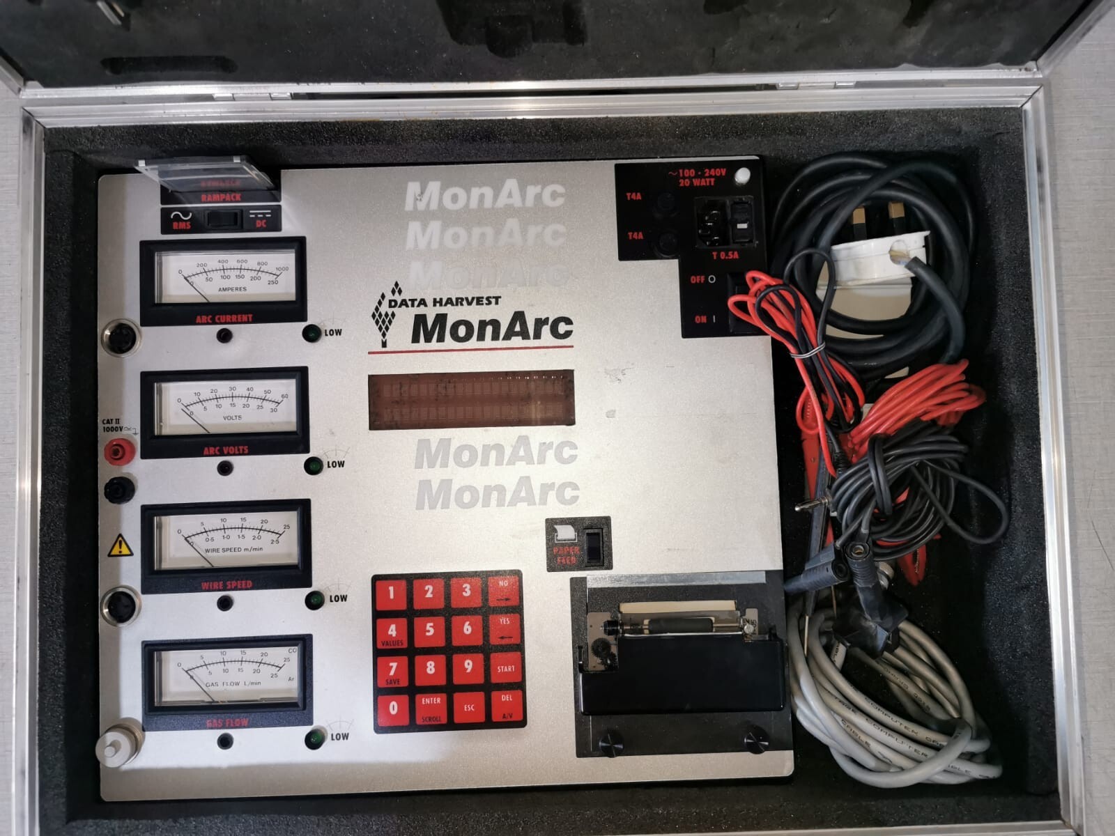MONARC DATA HARVEST WELDING DATA RECORDER MONARC DATA HARVEST WELDING DATA RECORDER - Incomplete Accessories 2