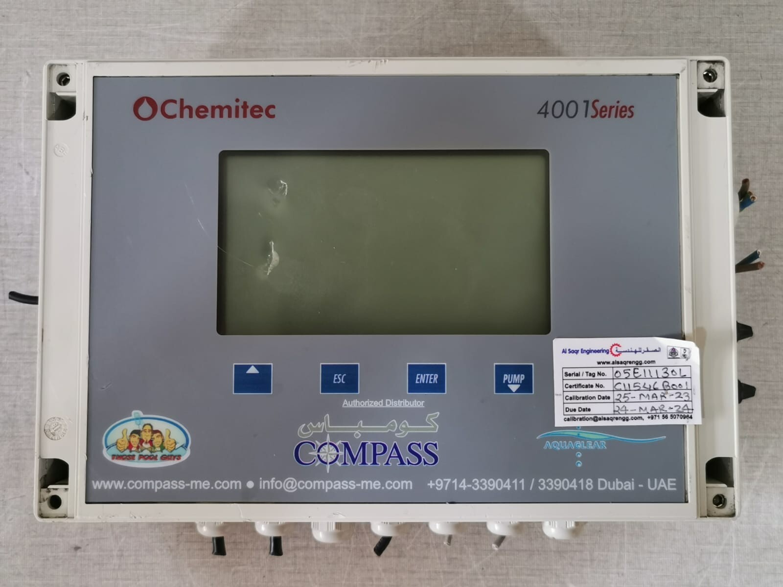 CHEMITEC 4001 CHEMITEC 4001 MultiPArameter PhotoMetric Analyzer 3