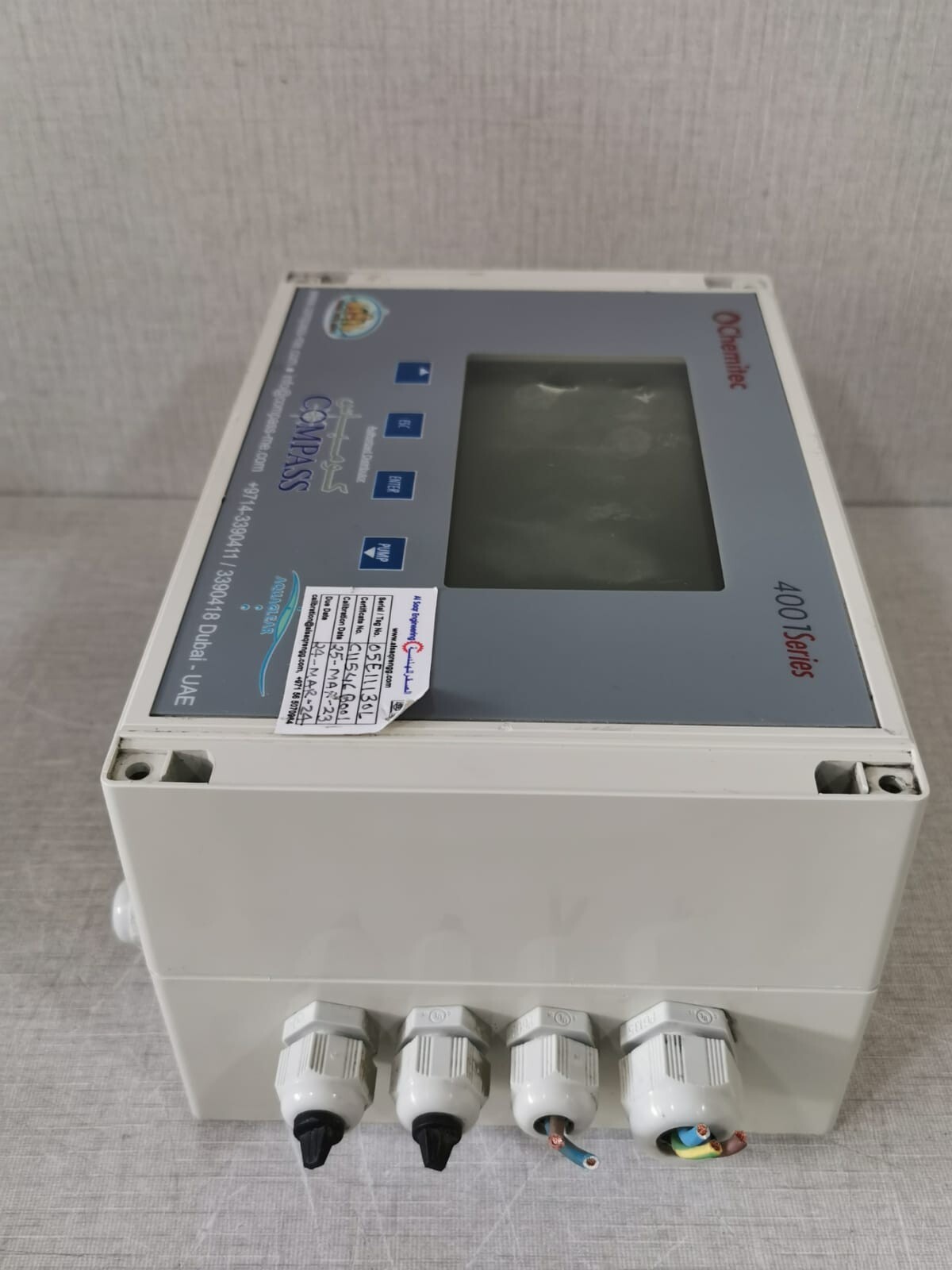 CHEMITEC 4001 CHEMITEC 4001 MultiPArameter PhotoMetric Analyzer 8