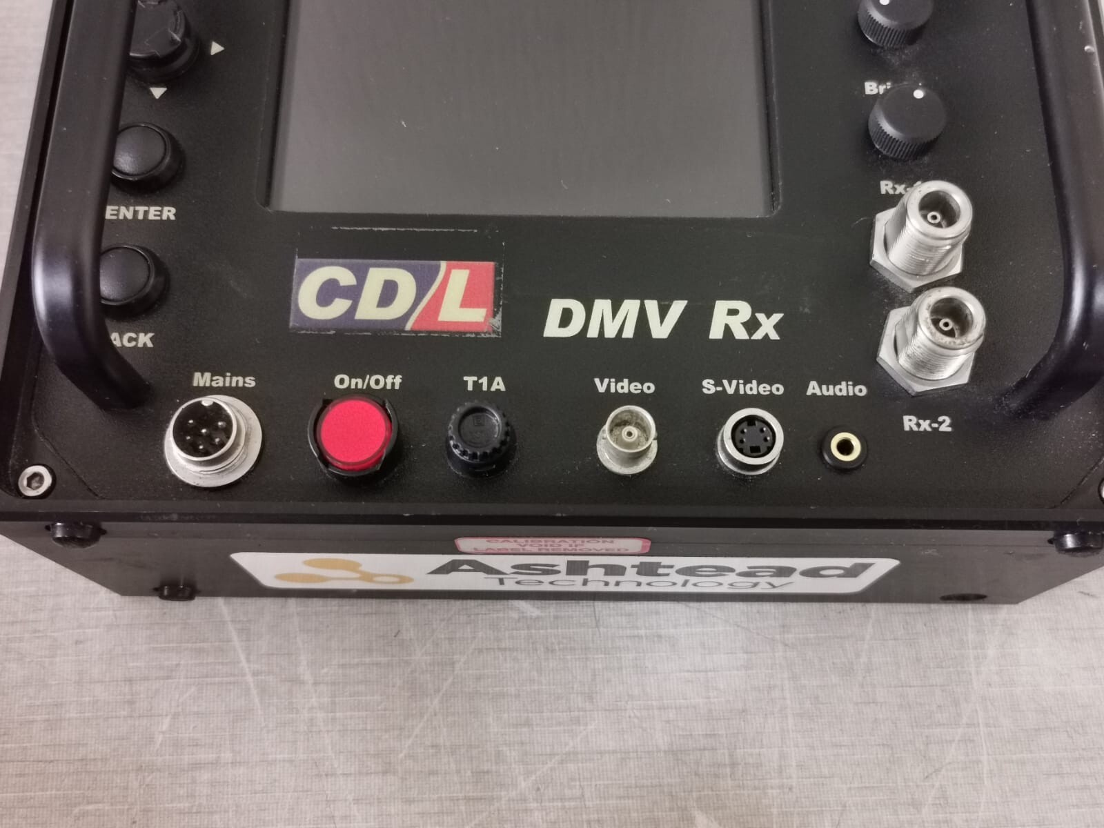 Ashtead Technology CDL DMV Rx Display Unit Ashtead Technology CDL DMV Rx Display Unit 2