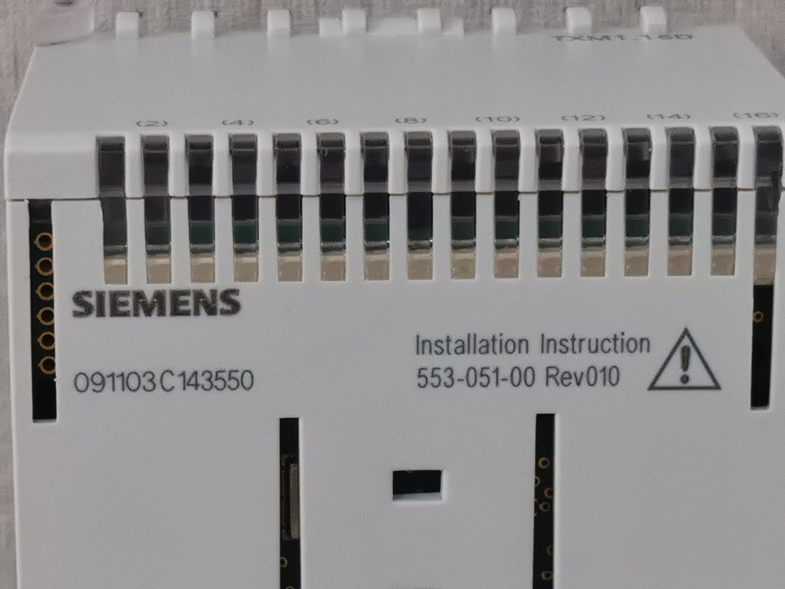Siemens TXM1.16D SIEMENS TXM1.16D DIGITAL INPUT MODULE - WITHOUT BASE 3