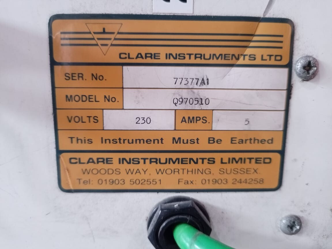 Clare Instruments Q970510 Clare Instruments Q970510 230 Volts AMPS. 5 2