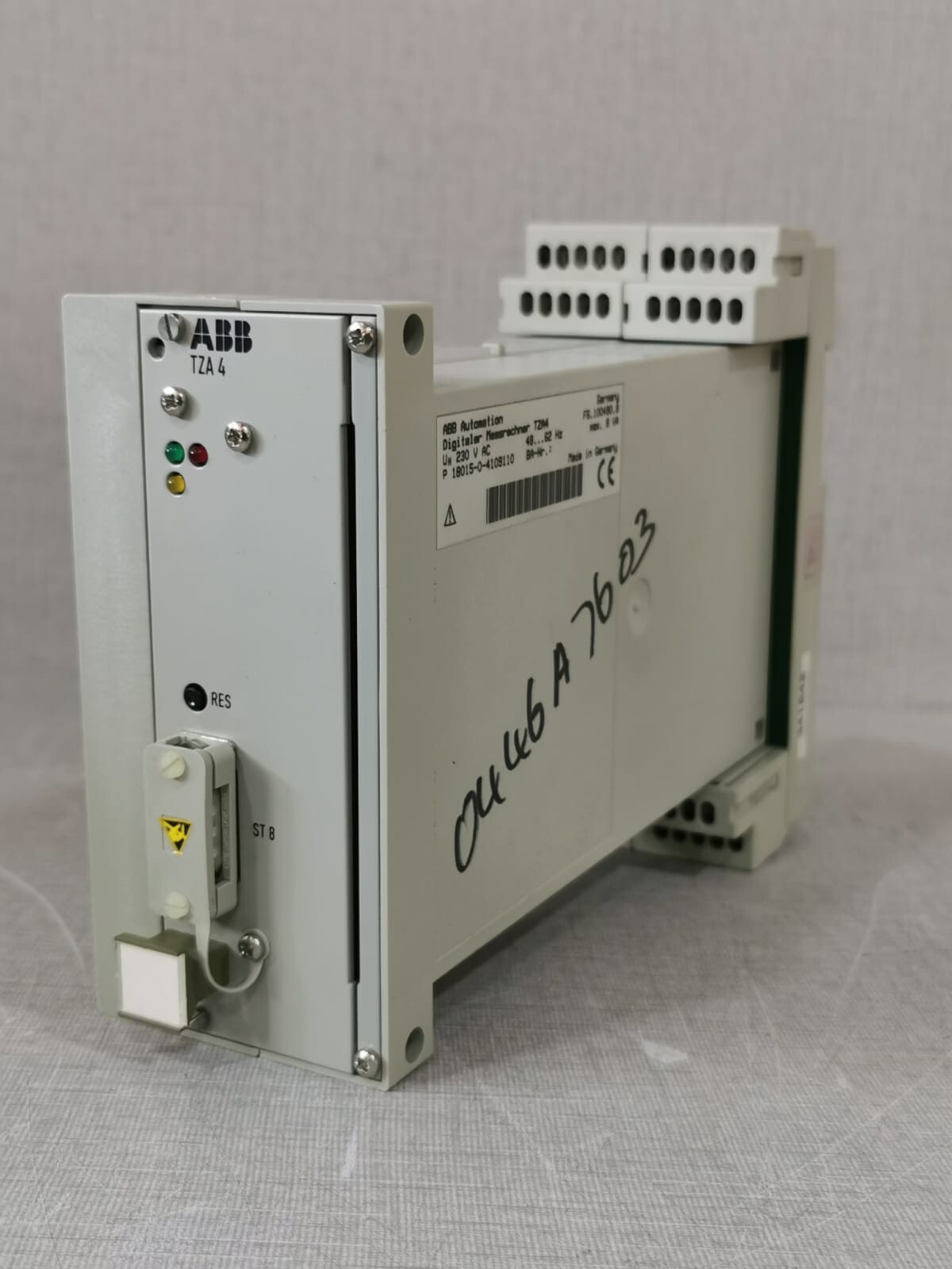 ABB 18015-0-4109110 | F6.100490.8 ABB TZA4 | 18015-0-4109110 | F6.100490.8 Module 6