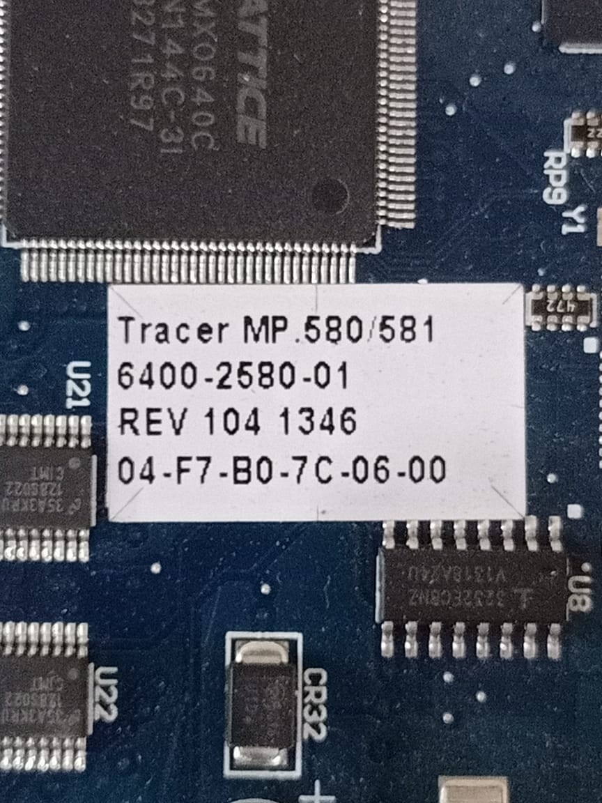 Trane 6400-2580-01 & 50100886 TRANE 6400-2580-01 REV 104 1346 & TRANE 50100886 Rev G CIRCUIT BOARD 2