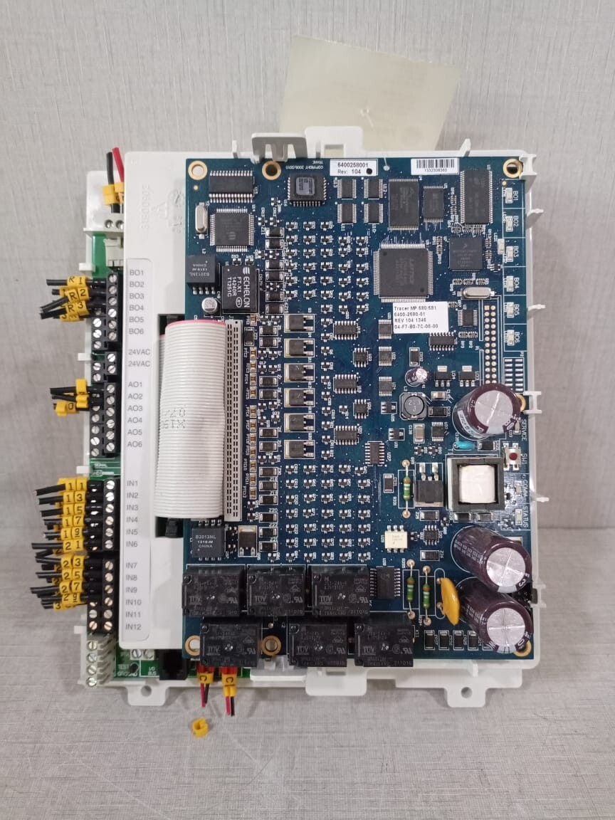 TRANE 6400-2580-01 REV 104 1346 & TRANE 50100886 Rev G CIRCUIT BOARD