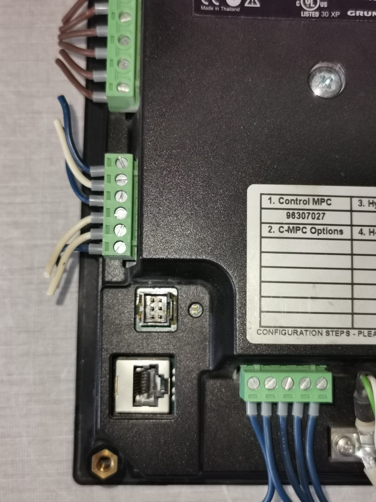 Grundfos 96161620-V05 GRUNDFOS CU 351/ 351O 96161620-V05 Flexible Control Controller 100-240VAC 8