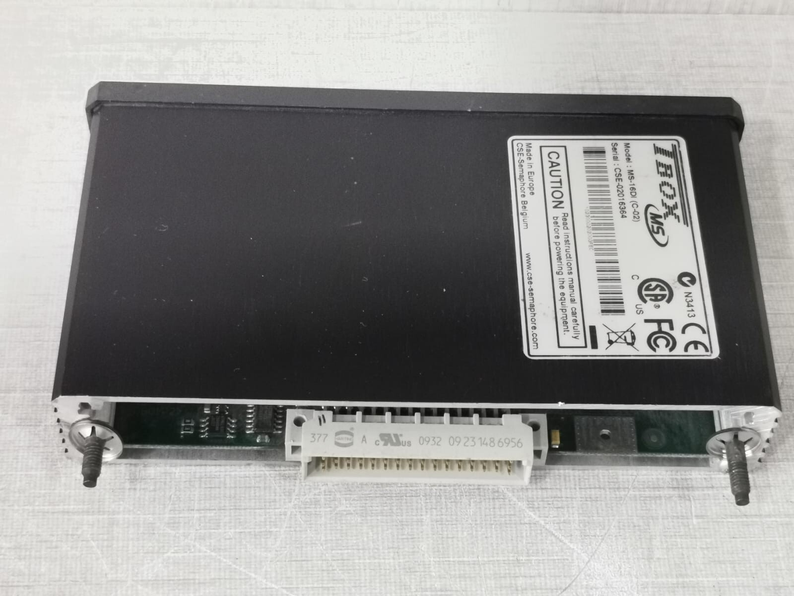 TBOX MS-16DI TBOX MS-16DI (C-02) DIGITAL INPUT MODULE 9