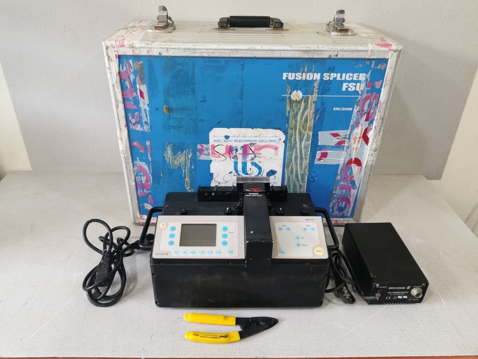 ERICSON FSU975 ERICSON FSU975 FUSION SPLICER- INCOMPLETE ACCESSORIES 2